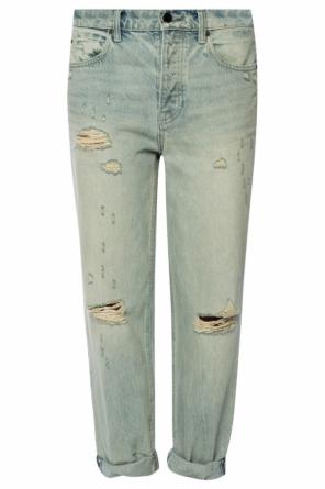 'slack' jeans with holes, zdjęcie 1 'slack' jeans with holes od T by Alexander Wang